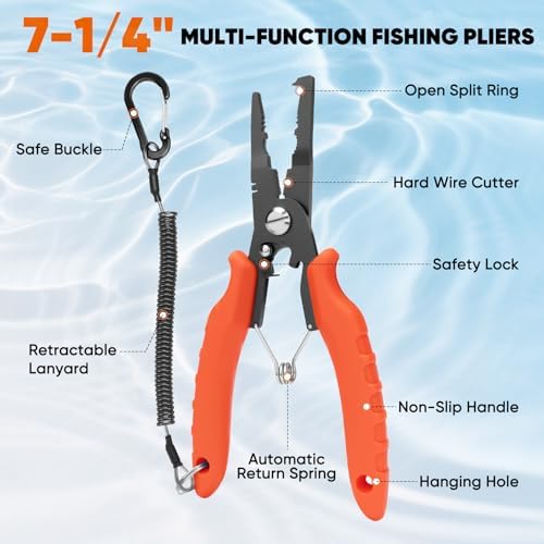 SHALL Fishing Tool Kit, Corrosion Resistant Fishing Gear and Equipment - Image 2