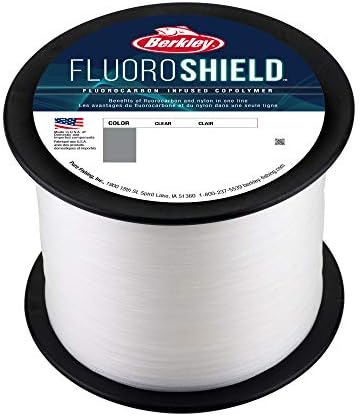Berkley FluoroShield Fluorocarbon Fishing Line, Clear by Berkley