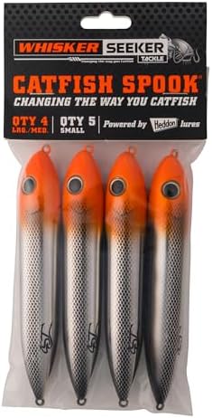 Rattling Catfish Spook Float Pack - Small/Medium/Large - Multi Color Options by Whisker+Seeker