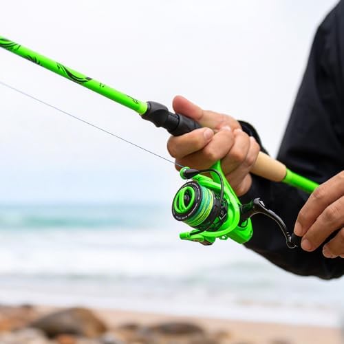 KastKing Zephyr Dual-Tip Baitcaster & Spinning Fishing Rod and Reel Combo - Image 2