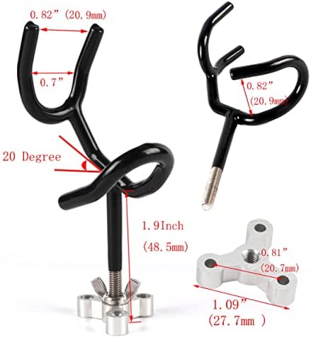 4pcs Sure Grip Steel Boat Rod Holder 20 Degree PVC Coated Steel Wire Fishing Pole Holder - Image 2
