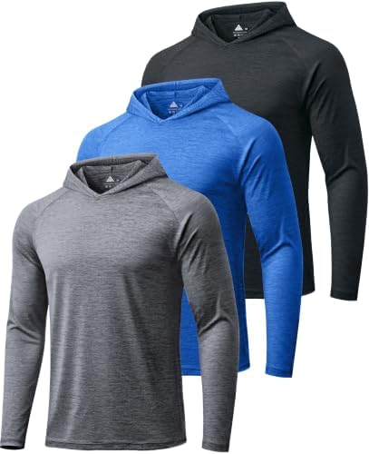ZITY Men's Lightweight Pullover Hoodie UPF 50+ Fishing Shirts Sweatshirt by ZITY