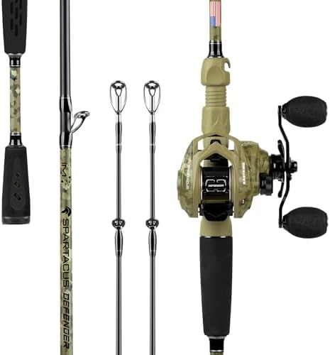 KastKing Spartacus Defender Twin-Tip Fishing Rod and Reel Combo by KastKing