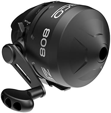 Zebco 808 Spincast Fishing Reel, Changeable Right- or Left-Hand Retrieve, Pre-Spooled with Zebco Fishing Line, Dial-Adjustable Magnum Drag by Zebco