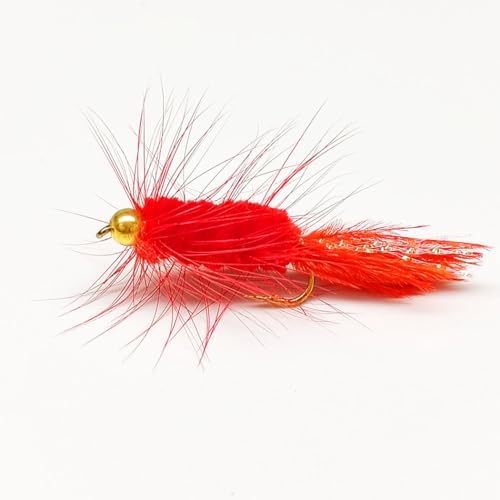 9Pcs Bionics Insects Nymph Flies Fly Fishing Lures Bait for Trout, Bass and Salmon-Streamer Wet Flies - Image 5