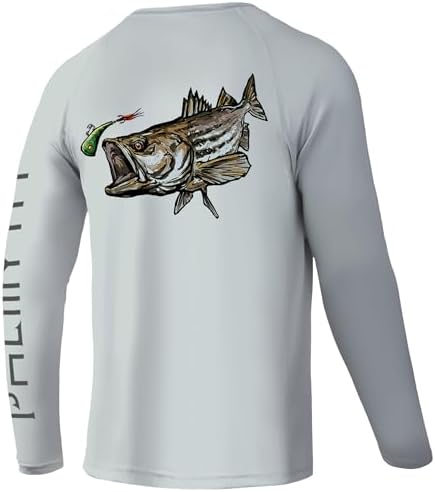 Palmyth Fishing Shirts for Men Long Sleeve UPF 50+ T Shirt Sun Protection by PALMYTH
