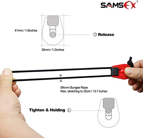 SAMSFX Fishing Belt, Stretchy Fishing Rods Ties Rod Wraps - Image 2