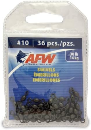 American Fishing Wire Brass Swivels by AFWFishingBrands