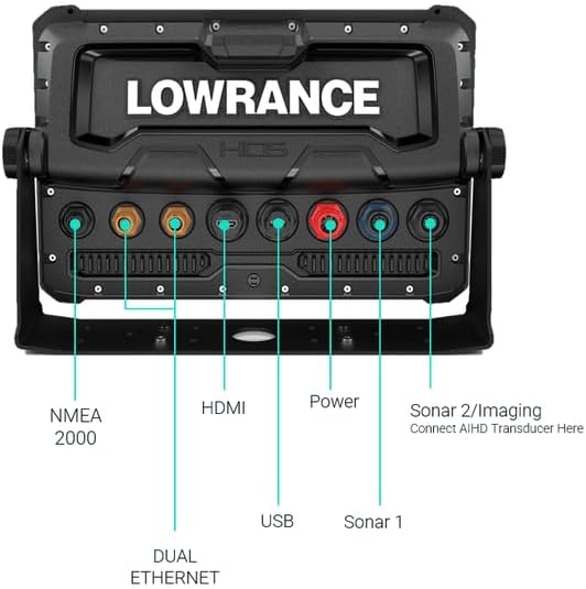 Lowrance HDS PRO Fish Finder/Chartplotter with C-MAP, 9 to 16-inch Options - Image 3