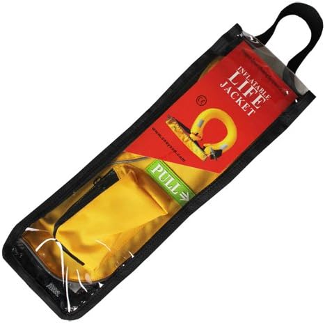 Top Safety Life Belt Pack with Whistle - Auto Inflatable Slim Waist Belt Life Vest Preserver PFD for Boating Fishing Sailing Kayaking Surfing Paddling Rafting Swimming - Adjustable Life Saving Vest - Image 5