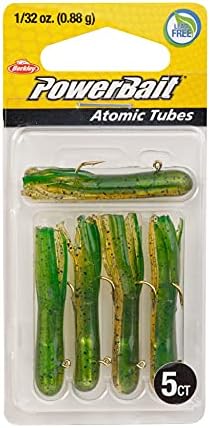 Berkley PowerBait Pre-Rigged Atomic Tubes Fishing Soft Bait - Image 4