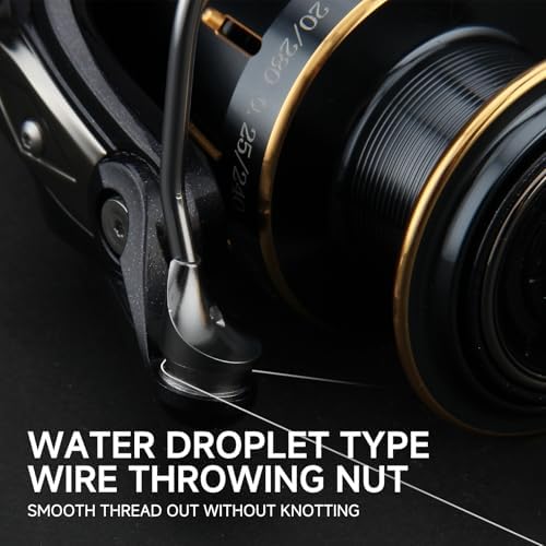 HAUT TON Dolphin Spinning Reel, 5+1BB Saltwater Fishing Reels - Image 5