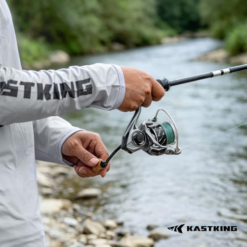KastKing Verus Spinning Fishing Reels with Lightweight Nylitech Body - Image 2