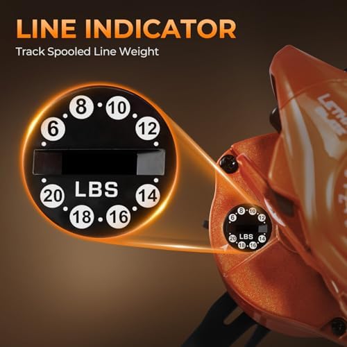 KastKing Lethal Blaze Baitcasting Fishing Reels with 7.3:1 Gear Ratio - Image 4