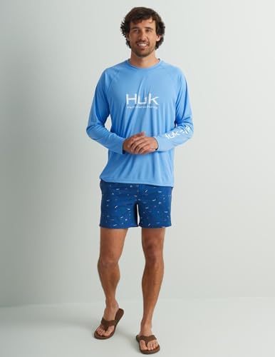 HUK Men's Pursuit Vented Long Sleeve Fishing Shirt (+30 UPF) - Image 3