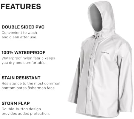 Grundéns Men's Shoreman Fishing Jacket - Image 6