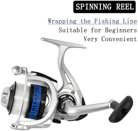 2PCS Fishing Rod and Reel Combo 6.9ft Telescopic Fishing Pole - Image 4