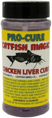 Pro-Cure Catfish Magic Chicken Liver Cure, 12 Ounce by Pro-Cure