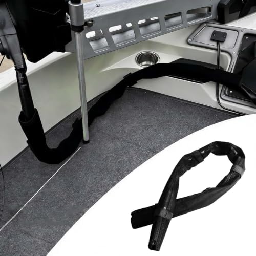 48" Trolling Motor Cable Sleeve - Wire Cover for Boat - Image 3