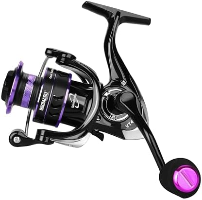 Rikimaru VT Spinning Reels, Carbon Fiber 30LBs Max Drag, 9+1 Shielded BB, Freshwater Spinning Fishing Reel, 5.1:1/6.2:1, 2000, 3000, 4000, 5000，6000, 7000 Series - Image 3