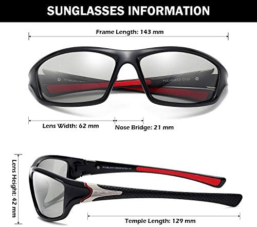 FAGUMA Sports Polarized Sunglasses For Men UV400 Protection - Image 4