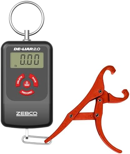 Zebco De-Liar 2.0 Digital Fish Scale, 50-Pounds/23-Kilograms Capacity by Zebco
