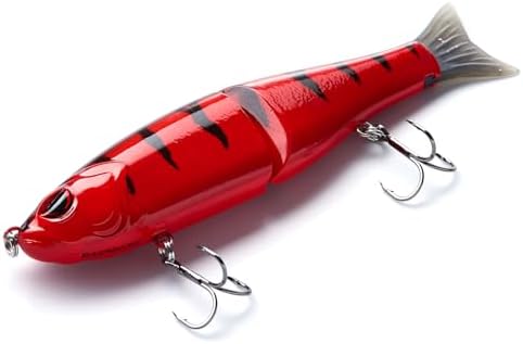 Bassdash SwimShad Glide Baits Jointed Swimbait Bass Pike Salmon Trout Muskie Fishing Lure - Image 6