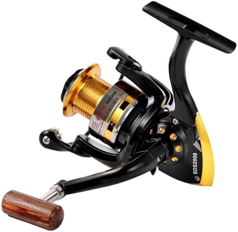 Diwa Spinning Fishing Reels for Saltwater Freshwater 1000 2000 3000 4000 5000 6000 Series Fishing Spool Left/Right Interchangeable Trout Carp Spinning Reel Light and Smooth - Image 2