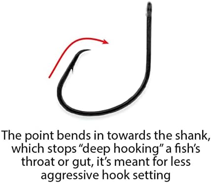 TEAM CATFISH Double Action Circle Hooks with Wide Gap & Sharp Point - Image 3