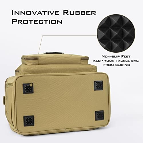 KastKing KarryAll Fishing Tackle Bag, Saltwater & Freshwater Gear Storage - Image 5
