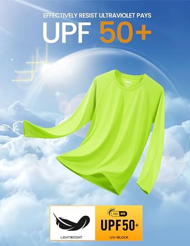 MAGCOMSEN Men's Long Sleeve Shirts UPF 50+ UV Sun Protection Athletic Shirts for Hiking Running Workout Rash Guard - Image 3
