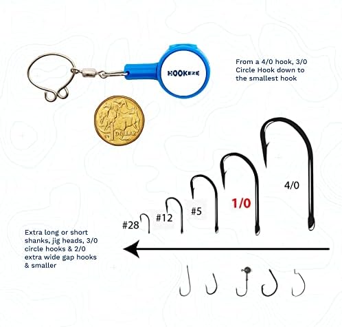 HOOK-EZE Fishing Knot Tying Tool | Protect from Fish Hooks | Tie Fishing Knots Easily | Cool Gadgets for Fishermen | Ice Fly Fishing | Fishing Accessories for Beginner Anglers | Nail Knot Tool - Image 5