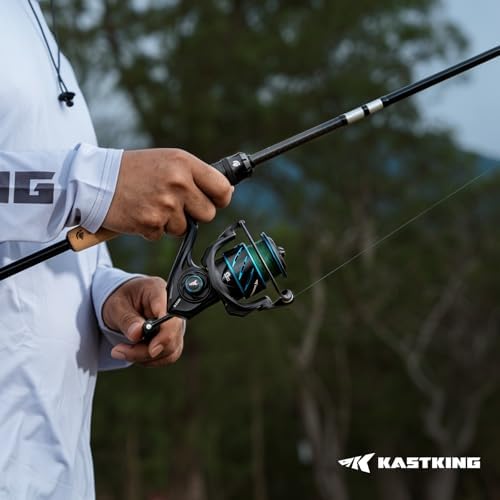 KastKing Verus Spinning Fishing Reels with Lightweight Nylitech Body - Image 2