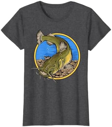Flathead Catfish Fishing T-Shirt by Hunting+%26+Fishing+Merch