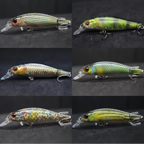Minnow Crankbait for Bass Fishing Bass Lure Jerkbait Fishing Lures and Tackle Box - Image 4