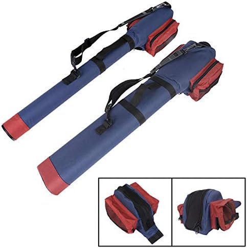 M MAXIMUMCATCH Maxcatch Fly Fishing Rod Case with Reel Pouch, Complete Rod Protection Bag, Single and Dual Rod Tube with Shoulder Strap - Image 5