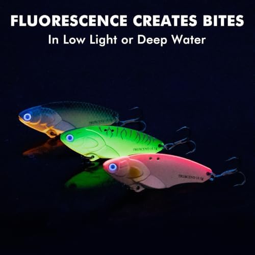 TRUSCEND Swim or Jig Fishing Spinner Baits for Freshwater and Saltwater, Rooster Tail Fishing Lures for Trout Bass Walleye Crappie Salmon Pike, Blade Bait with Copper Blade - Image 6
