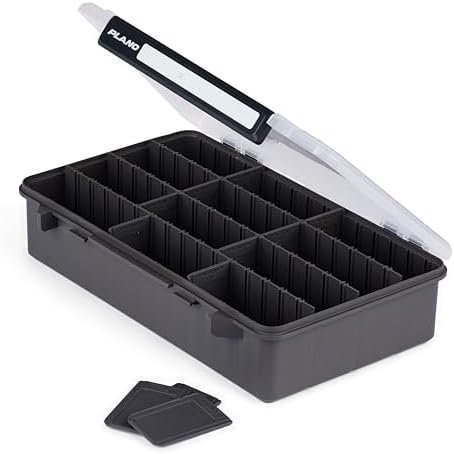 Plano StowAway 3700 Deep Stow Tackle Box, with Corrosion-Preventive Rustricor, Single Latch Design, Transparent DuraView Lid, Stackable Storage for Fishing Bait, Lures and Gear - Image 3