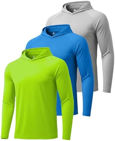 ZITY Men's Lightweight Pullover Hoodie UPF 50+ Fishing Shirts Sweatshirt by ZITY