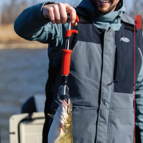 Bubba Fish Lip Grabber, Non-Slip Handle, Easy Reach Trigger, Analog Fish Scale, Marine Rated Stainless Steel for Freshwater and Saltwater Fishing - Image 6