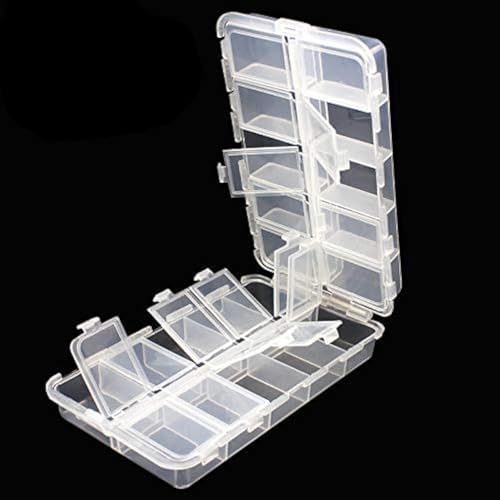 Premium 20 Compartments Tackle Boxes, Tackle Utility Boxes, Plastic Box Storage Organizer Box Adjustable, Fishing Tackle Storage Box Organizer by Unknown