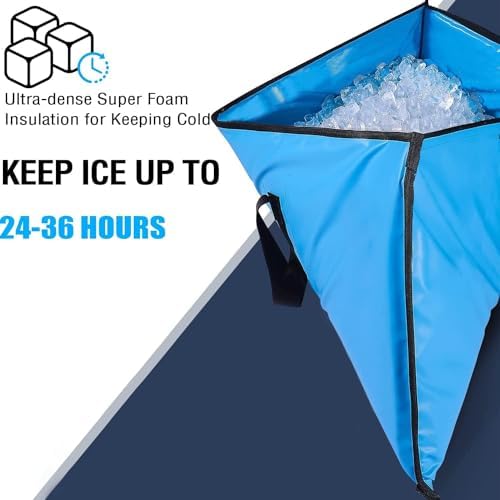 Buffalo Gear Insulated Fish Cooler Bag Portable Fish Kill Bag Keep Ice-cold More Than 48 Hours - Image 3
