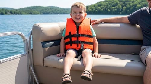 Hardcore Life Jacket Paddle Vest; Coast Guard Approved Type III PFD Life Vest Flotation Device; Jet ski, Wakeboard, Kayak; Ideal Extra Life Jacket for Your Pontoon Boat - Image 2