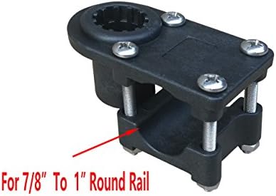 Brocraft Pontoon Boat Rod Holder/Fishing Rod holder for Square/Rail mount - Image 6
