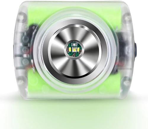 Mode Lamp-40A Rechargeable Hard Hat Miner Light, IP68 Waterproof LED Mining Headlamp, High Brightness Cap Lamp for Underground Mining, Riding, Construction & Outdoor Activities by WEILAI