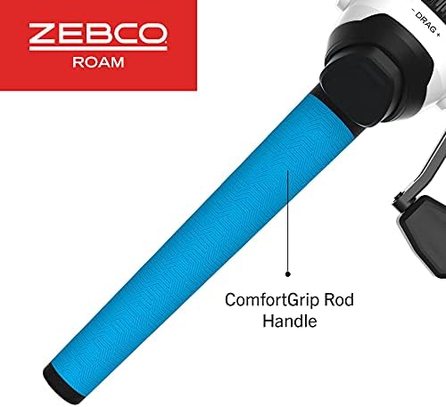 Zebco Roam Spincast Reel and Fishing Rod Combo - Image 6