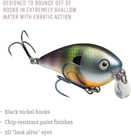 Strike King KVD 1.5 Shallow Square Bill Crankbait - Image 4