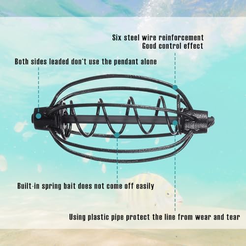 SiliFine 10 Pcs Method Feeders Carp Fishing - Image 3