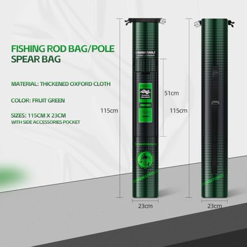 Foldable Fishing Rod Bag 45-Inches - Image 4