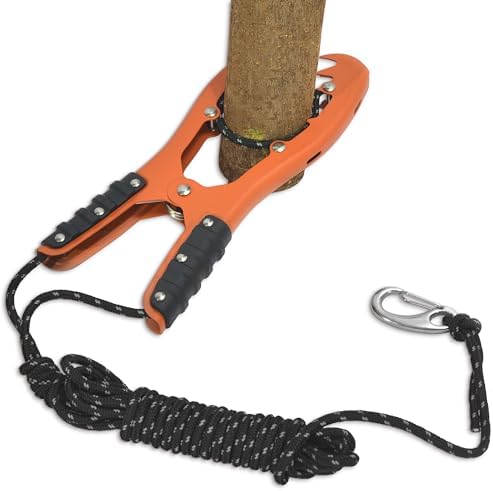 Antidious Kayak Brush Gripper, Kayak Anchor Grip with 16.4ft Paracord and Snap Hook to Anchor Float, Canoe, Boat for Fishing Boating Camping by Antidious